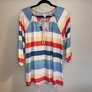 💥 $5 with any bundle! 💥 LulaRoe NWT 3/4 sleeve blouse